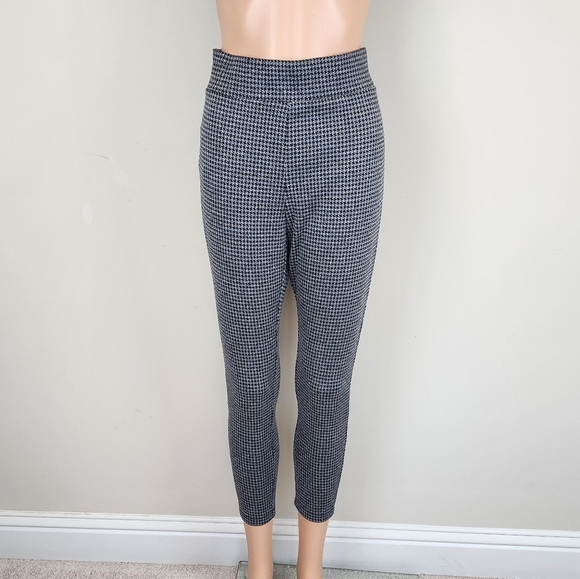 NEW Loft Houndstooth Pull On  Leggings - Picture 12 of 13
